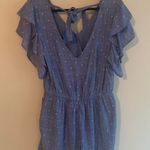 American Eagle Outfitters Blue Romper Size L Photo 0