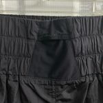 Free People  Movement Shorts Black Way Home Large Athletic Running Wide Waistband Photo 4