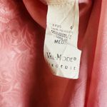 Val Mode Vintage Satin Lace Kimono Robe Floral Pink Feminine Coquette Size Me Size M Photo 3
