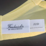 Frederick's of Hollywood Butter Yellow Balconette Bra Size 32D NWT Lingerie Show Photo 8