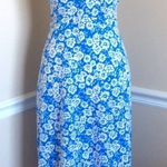 Topshop Cornflower Side Cutout Midi Dress Photo 0