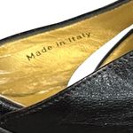 Bally Black Leather Sarand Slingback Sandals Heels Shoes size 8 Photo 5