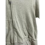 TNA Women's Full Zip Thermal Cotton Blend Hoodie‎ Size Medium Green Photo 1