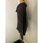 Cloth & Portrait Black Knit Cowl Neck Sweater S NEW Lace Hem Winter Witchycore Photo 2