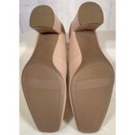 Naturalizer NWOB  Women's Warner Pump Creme Brulee Square Toe Block Heel Size 9.5 Photo 4