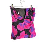 NWT Misha Revolve Danitza Mesh Mini Skirt‎ Size XS Pink Black Floral Fitted Photo 5