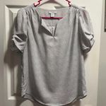 Carolina belle  short sleeve polka print blouse shirt Photo 0