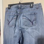Venezia Denim Jeans womens 16 Tall Wide Leg Flare Vintage Y2K 90s Blue Photo 2