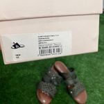 Alexandre Birman  Clarita Braided Mule Flat Nappa Kiss Green Tea Sandals SZ 42 Photo 4