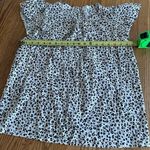 J.Crew animal print short flutter sleeve blouse Small NWT Comfy Closet staple Photo 8