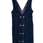 Pilcro by Anthropologie Denim Vest Midi Dress Size US/10 Photo 2
