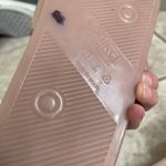 Melissa  babe Sweet Love Bow Slide Sandals Women's Size 9 Pink Jelly Bow Flats Photo 4