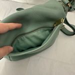 Fossil  Leather Crossbody Bag Purse  Green Flap Small Everyday Photo 1