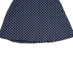 Ann Taylor Womens Petite Skirt Size 6P Blue White Floral Pattern Lined Photo 1