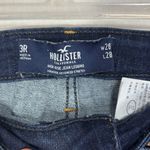 Hollister  High-Rise Jean Legging Juniors Dark Wash Skinny Jeans Size 3R W26 L28 Photo 2