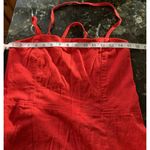 Wild Fable Women's Lace-Up Back Maxi Bodycon Slip Dress Valentine Red Sz 16 NWT Photo 8