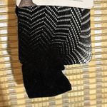 Minicci  Black Chevron Tights Size Medium New in Package Photo 2