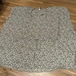 Kenneth Cole Reaction Animal Print Swim Cover Up Size XL Brown Photo 0