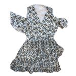 Foxiedox  Dress Lexie Cold Shoulder Floral Wrap Coquette Summer New large-NO BELT Photo 2