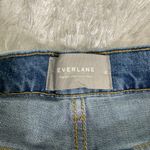 Everlane The Way High Denim Short Sz 29 Medium Wash Photo 3