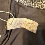 Mystree Buckle pieced leopard denim Jacket Photo 8
