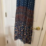 Wonderly NWT  Tie Back Multi Pattern Tiered Maxi Dress Photo 3