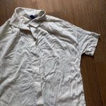 Kit and Ace Ivory Great Lengths Silk Tunic Blouse Dress Small Tan Photo 3