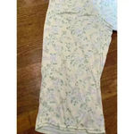 Laura Ashley Cottagecore Prairie Floralcore VTG  Floral Lace Pajamas Yellow L Photo 6