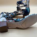Corso Como A Very Rare New  Jamaica Navy Floral Gladiator Sandals Size US6.5 M Photo 4