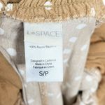 l*space L’ Pasadena Jumpsuit Beachcomber Polka Dot Revolve Brown Women’s Size S Photo 9