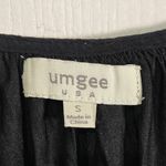 Umgee  Black Gathered Dress Photo 1