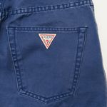 Guess Vintage 80s Navy Blue High Waisted Shorts Photo 4