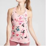 Athleta Shanti Floral Printed Tank Small Pink Powervita Orchid Pink Photo 0