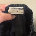 Free People We The Free Marx Slouchy Cargo jeans Blue sz 30 oversized Photo 8