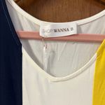 Wanna B Colorful Striped Short Sleeve Top Photo 1