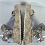 Dolce Vita Myra Espadrilles Sandals Snake Print Straps Womens 7.5 Platform Beige Tan Photo 8