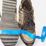 Coach Mason Sneakers Signature C Jacquard Canvas Sz 8 Photo 5