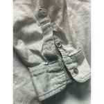 Wax Jean ‎ Women's Light Blue Long Sleeve Button-Down Bleach Shirt Sz 1X Western Photo 2