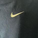 Nike  Black with Metallic Gold Logo T Shirt Size 3X Photo 5