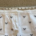 J.Crew NEW Tennis Racket 6” Chino Shorts White Size 2 Thick Fabric Bottoms NWOT Photo 4