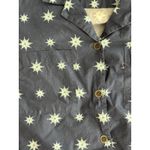 Roller Rabbit Women's Star Print Navy Blue Short-Sleeve Pajama *Shirt Only Photo 3