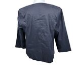 Eileen Fisher jacket/coat, size Medium, ramie, zipper, stretch, dressy, office Photo 5