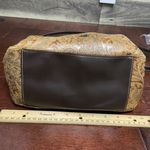 Fossil Relic by Brown and Tan Paisley Embossed Vegan Leather Purse Handbag Photo 10