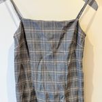 Forever 21 Gray & Yellow Plaid Mini Dress Photo 1