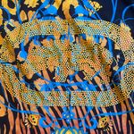 Ecko  Unlimited Black Tee with Vibrant Yellow and Blue Design Photo 4