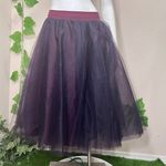 Windsor Purple Tulle Ballerina Poofy Skirt Photo 6