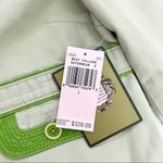 Juicy Couture Tan Green Trench Coat Jacket Photo 4