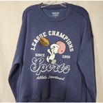 Snoopy ''League champion'' Sweatshirt' women's medium Blue Photo 1
