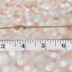 Brand new rainbow rhinestones gold bracelet Photo 2