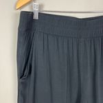 Jessica Simpson Pants Womens Large Black Pull On Ankle Pockets Boho Casual L Photo 6